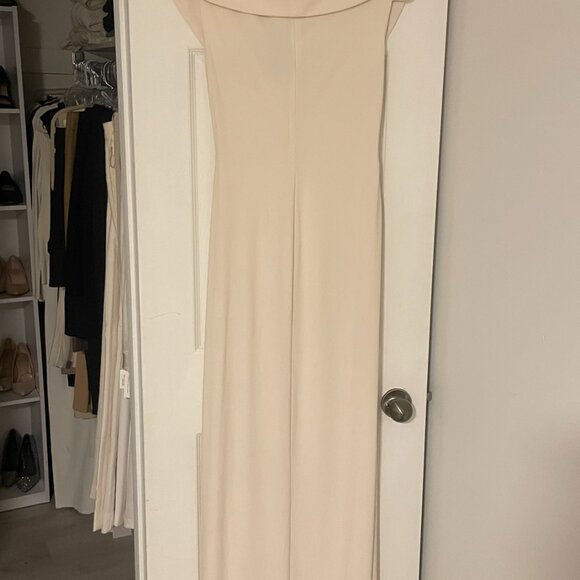 NWT Ralph Lauren JERSEY OFF THE SHOULDER DRESS - mascarpone cream IVORY - Picture 8 of 16